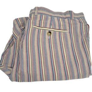 Cutter & Buck Shorts Mens 40 (39x9 ACTUAL) Multicolor Cotton Seersucker Golf